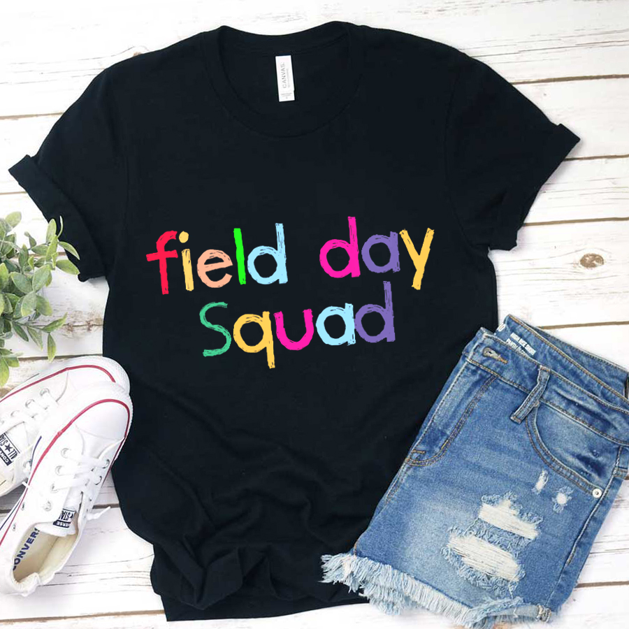 Field Day Squad Letter T-Shirt