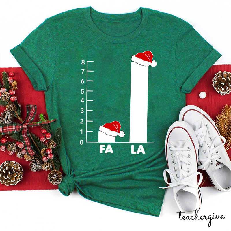 Fa La La La La La La La La Teacher T-Shirt