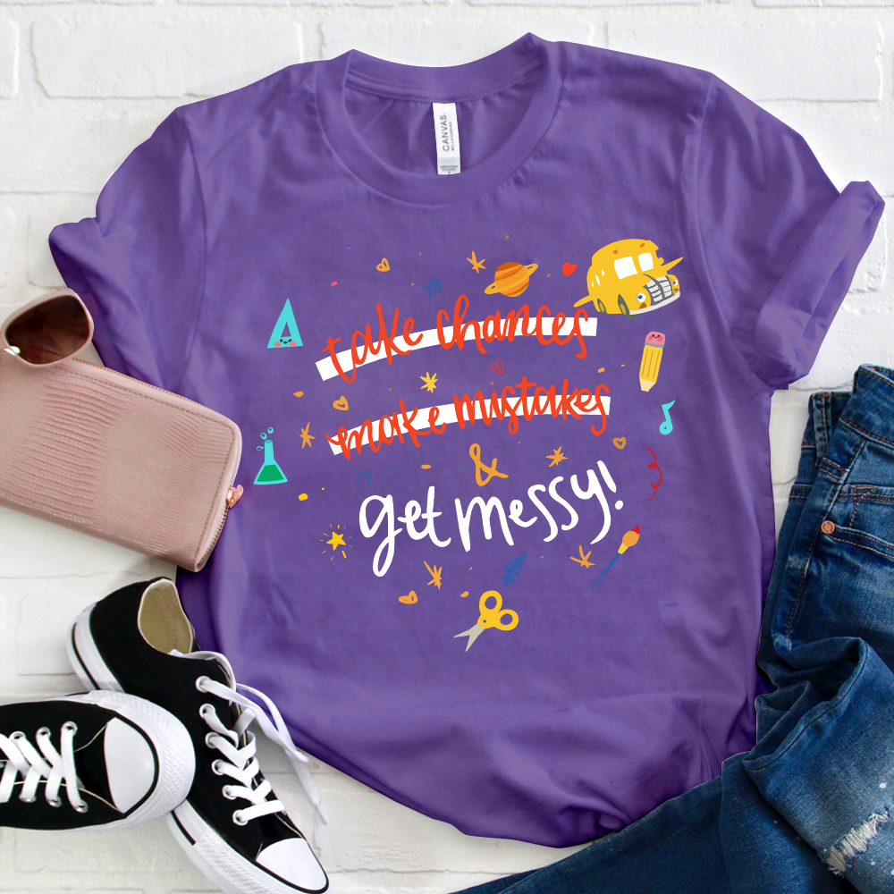Magic School Bus Flying In The Universe T-Shirt