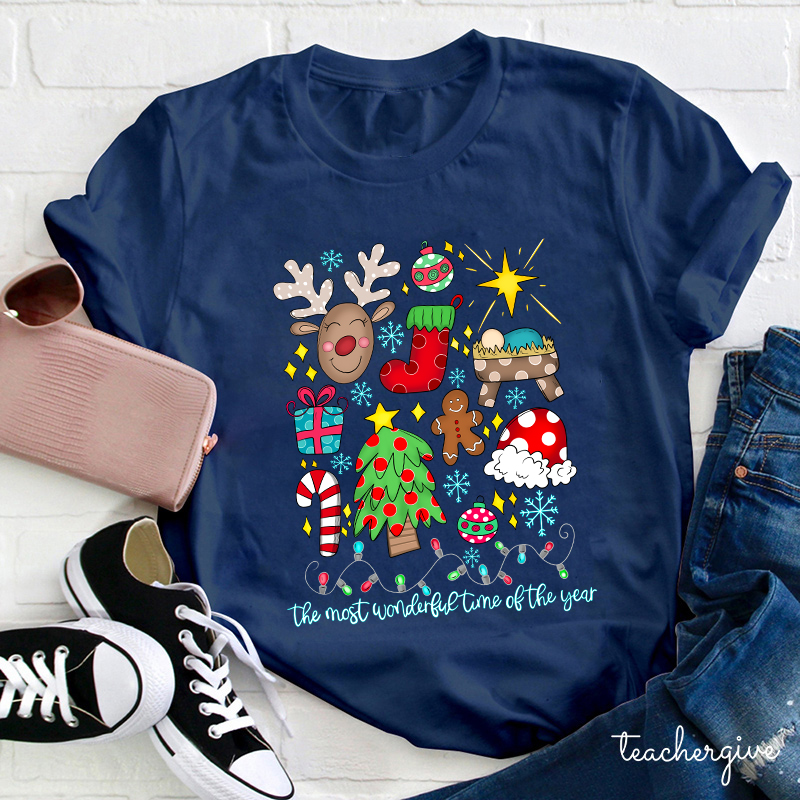 The Most Wonderful Time Of The Year Teacher T-Shirt