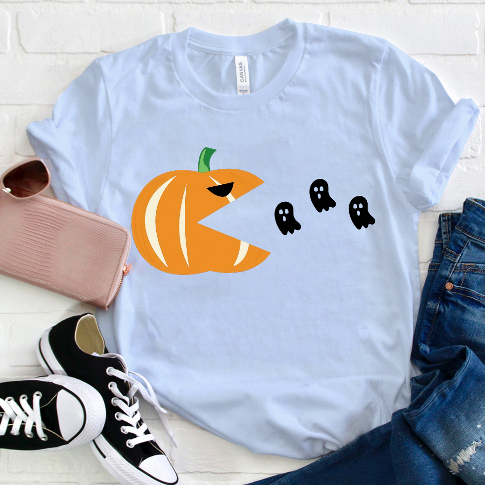 The Pumpkin Is Eating Ghosts T-Shirt