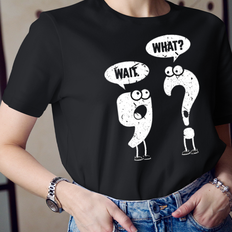 Question Marks And Exclamation Marks T-Shirt