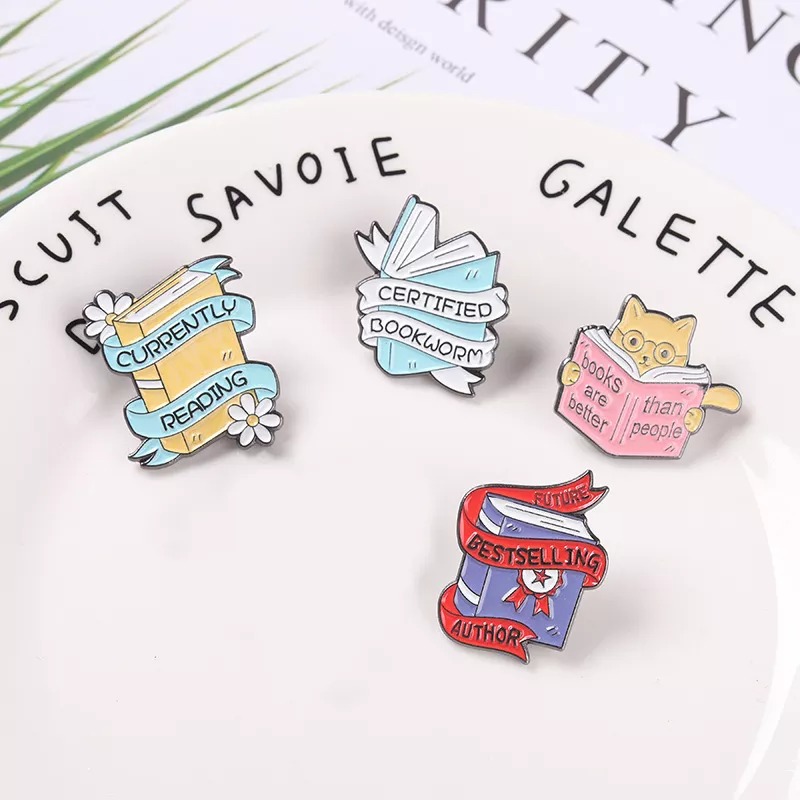 Grimoire Cat Fashion Pin Set