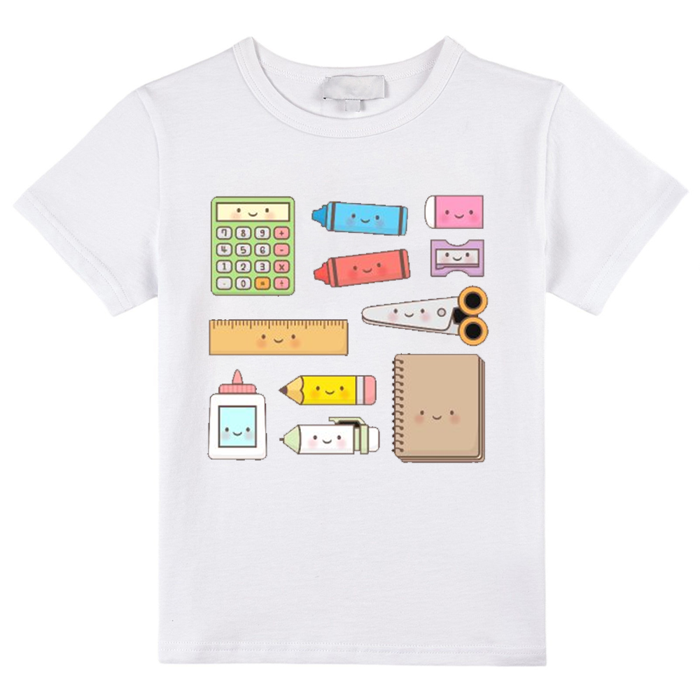 Cartoon Stationery  Kids T-Shirt