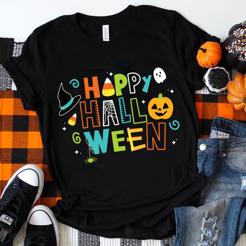 Wish You A Happy Halloween T-Shirt