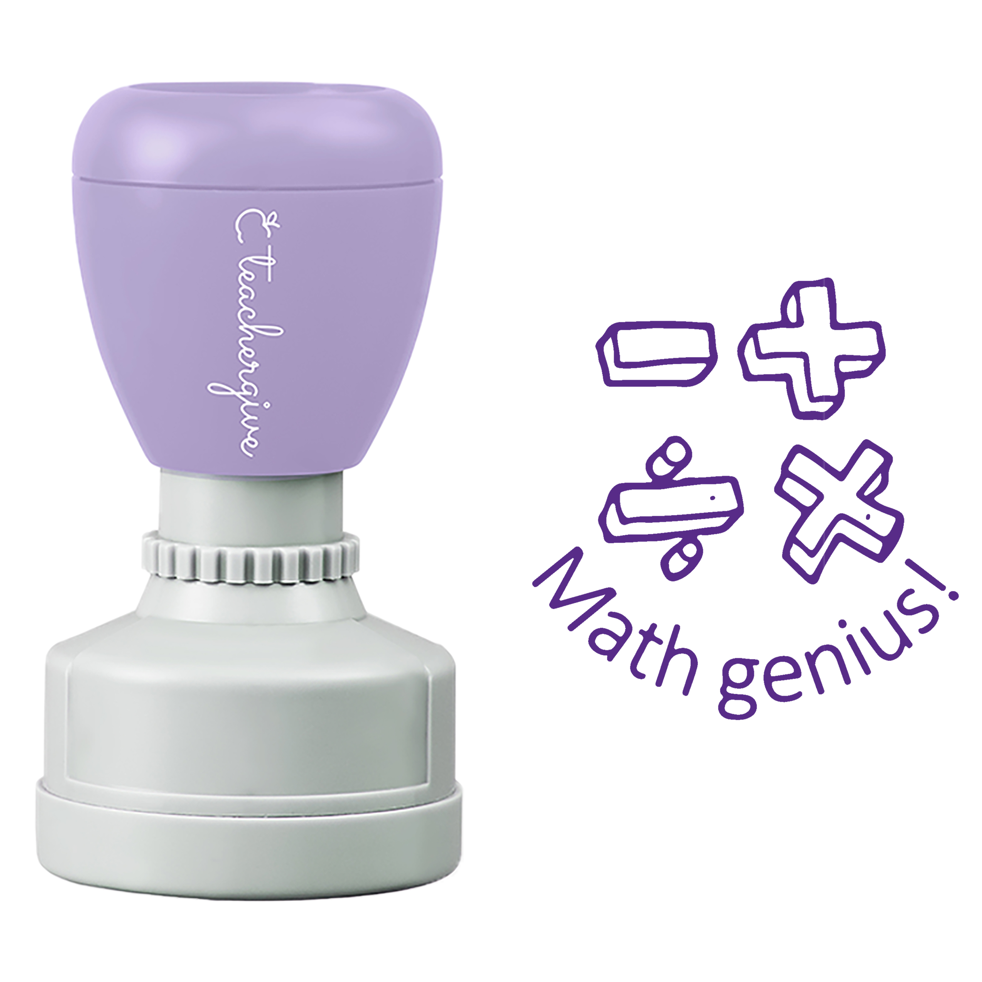 Math Genius Stamp
