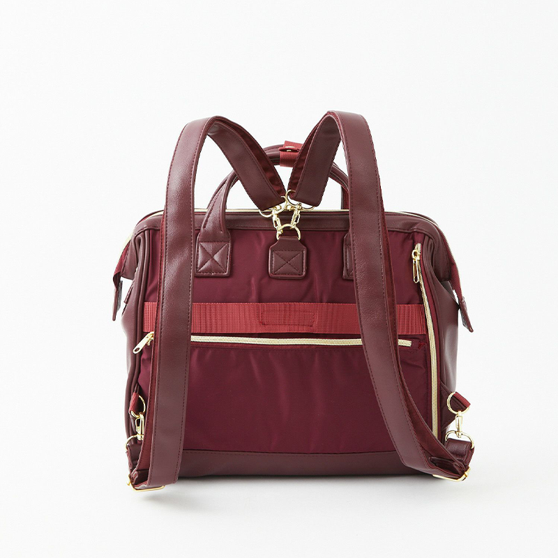 Multicolor Teacher Name Leather Backpack