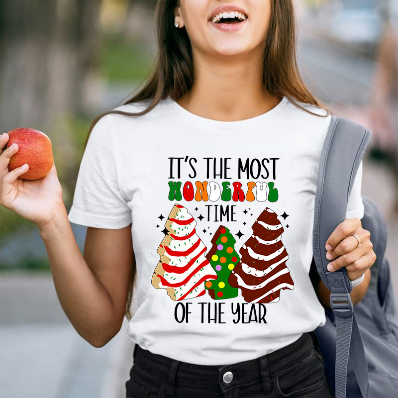 It's The Most Wonderful Time Of The Year Teacher T-Shirt