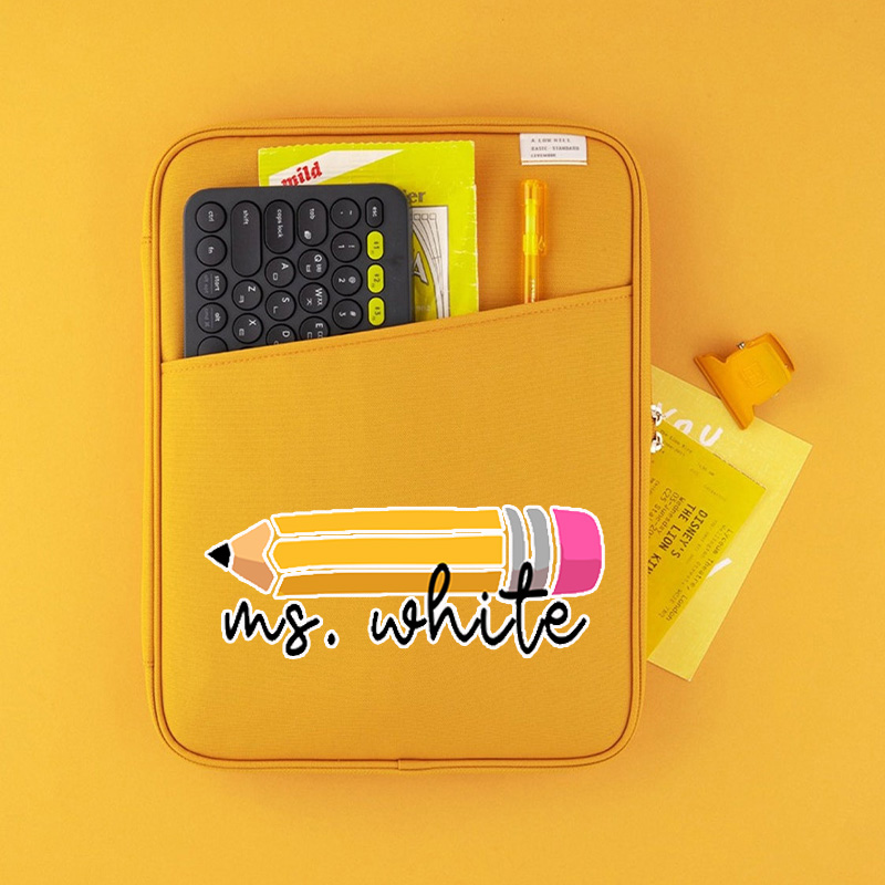 Personalized Pencil Teacher 13" MacBook Case