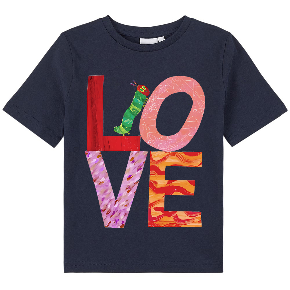 Love Letter Caterpillar  Kids T-Shirt
