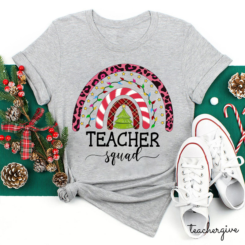 Join the Christmas Teacher Squad Teacher T-Shirt