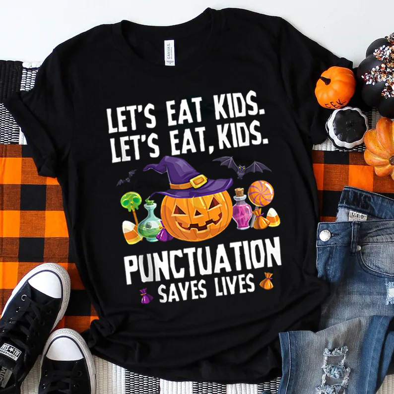 The Evil Halloween Pumpkin Teacher T-Shirt