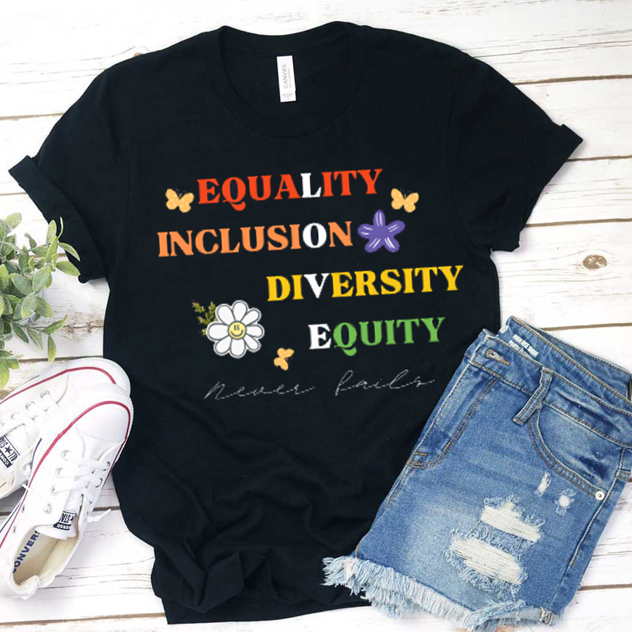 Teachergive | Equality Inclusion Diversity Equity T-Shirt Sale