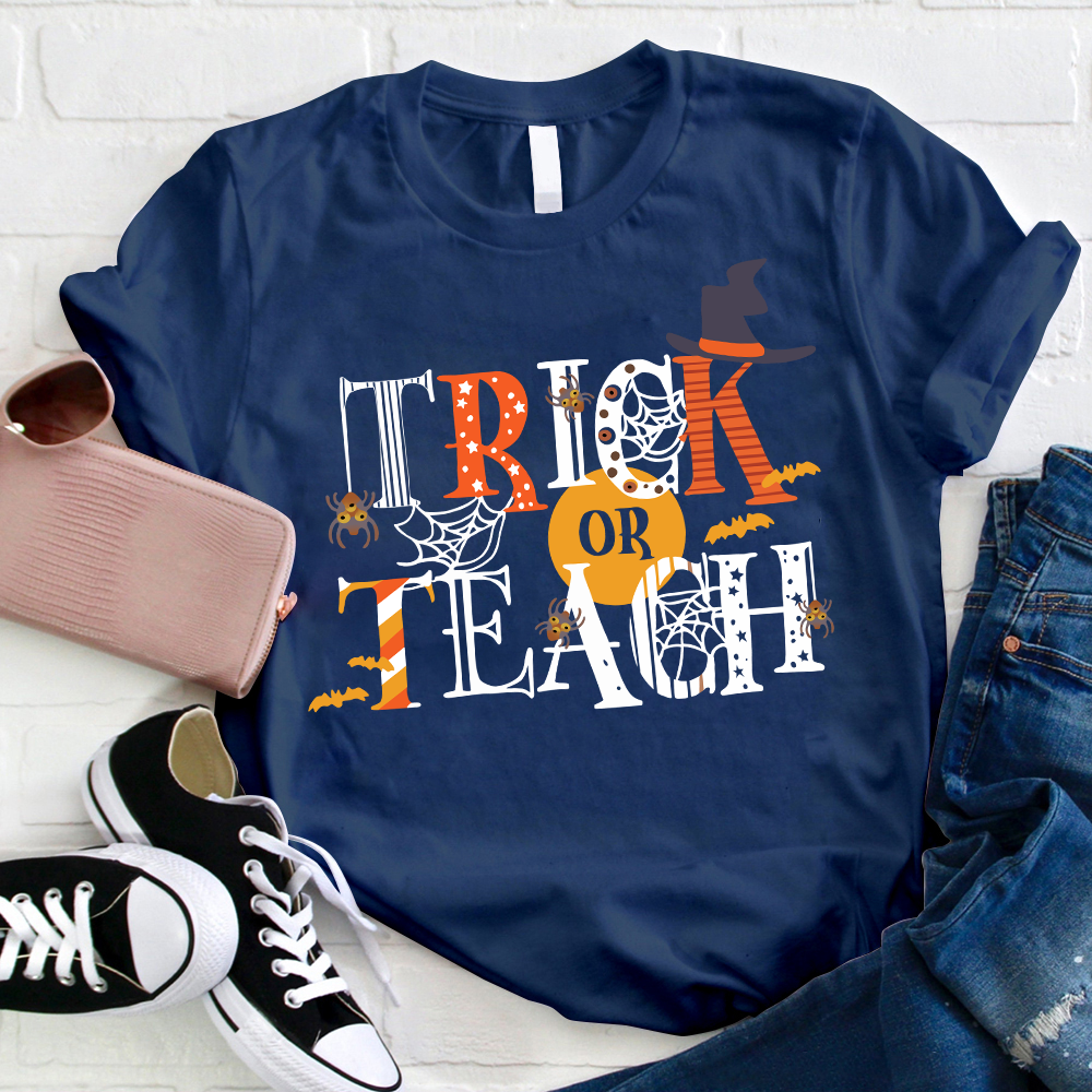 Trick Or Teach Spider T-Shirt