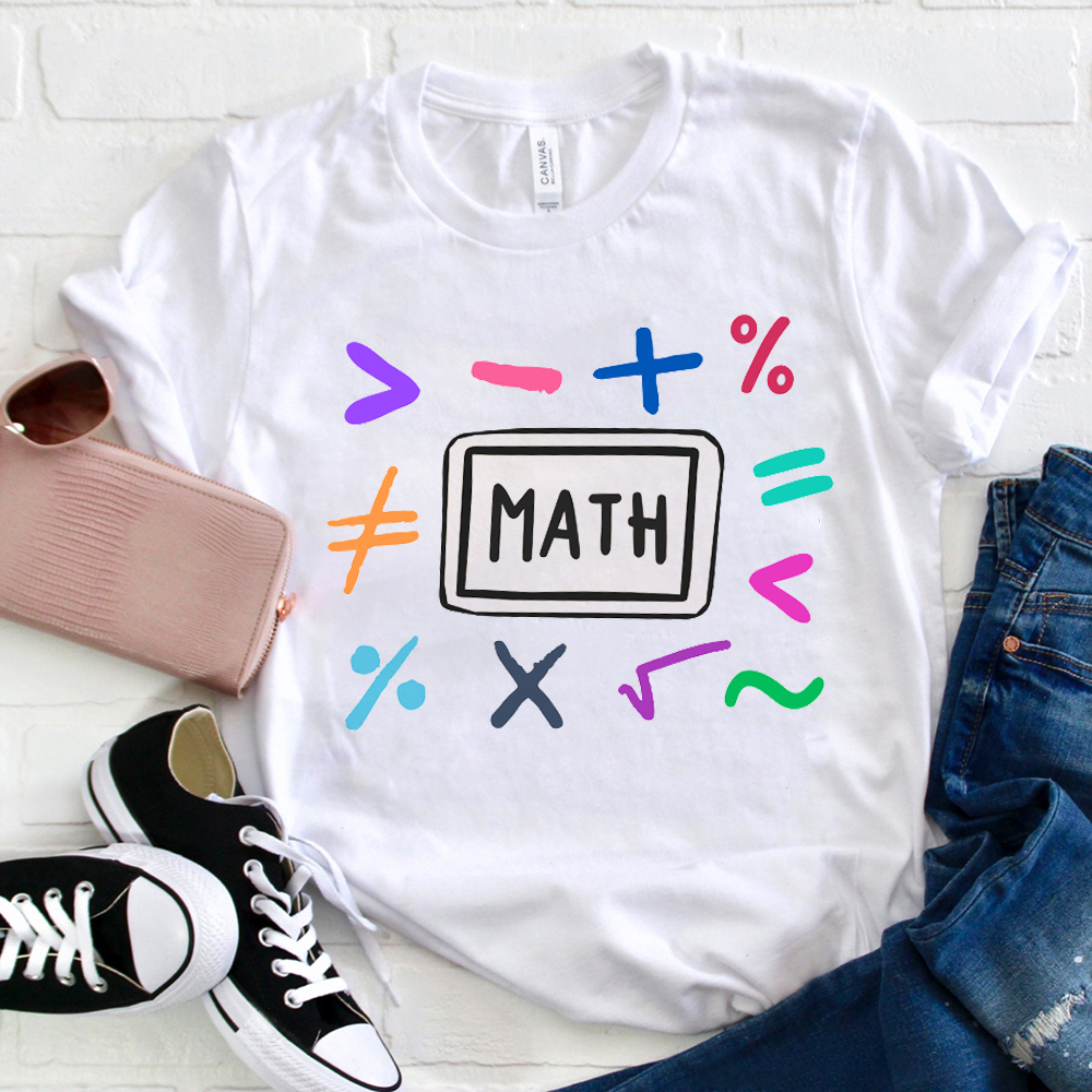 Math Symbols  T-Shirt