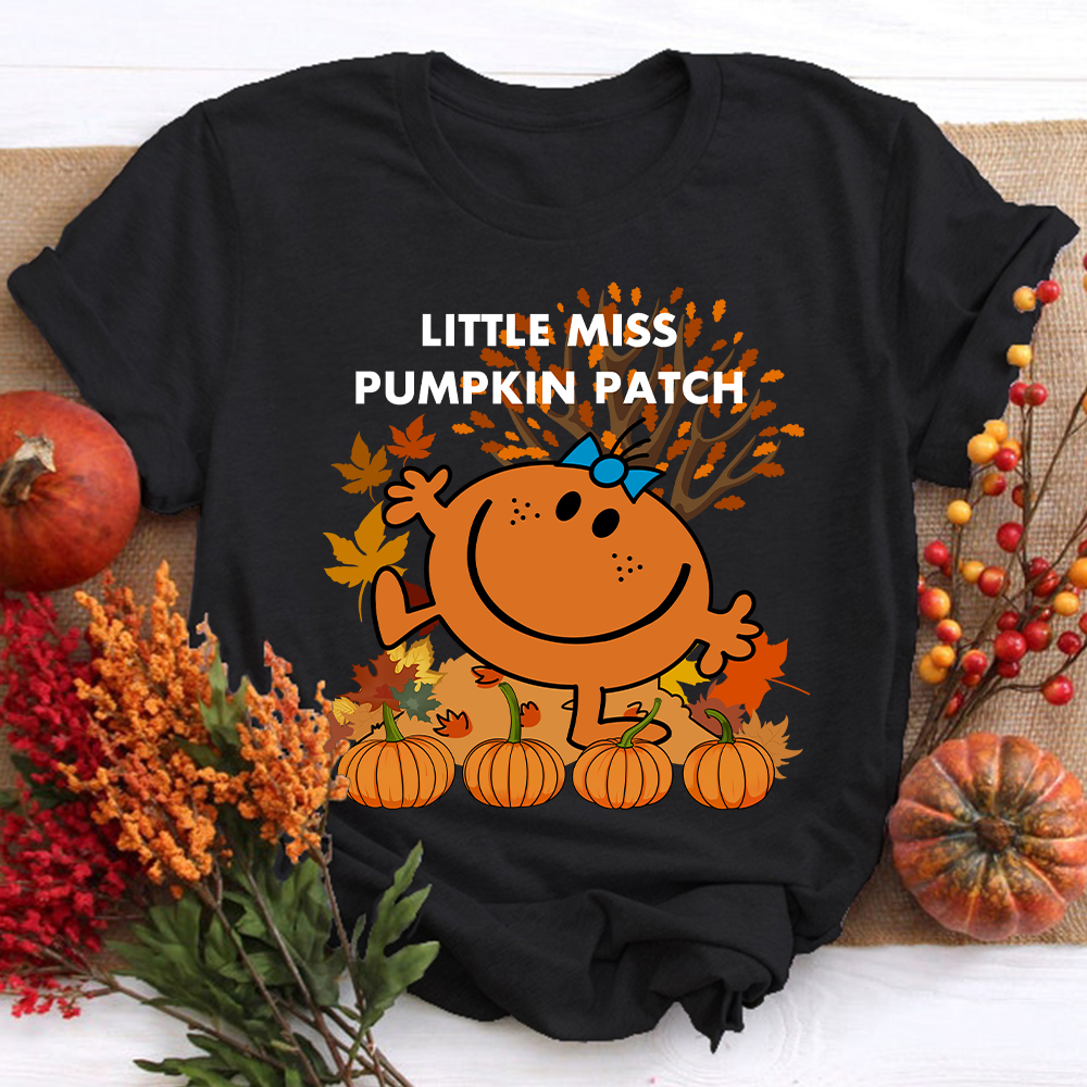 Little Miss Go To A Pumpkin Patch T-Shirt