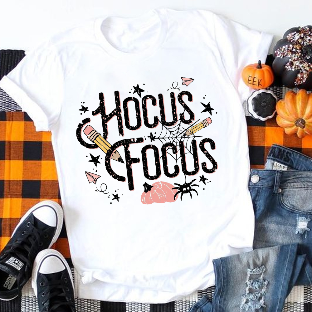 Fashion Hocus Pocus Halloween T-Shirt