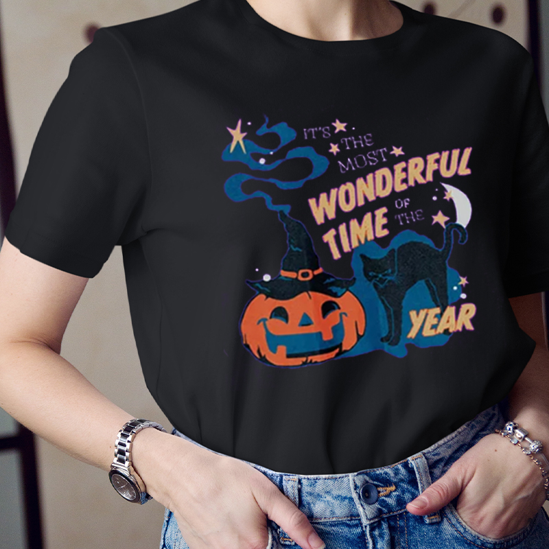The Most Wonderful Time Of A Year Halloween T-Shirt
