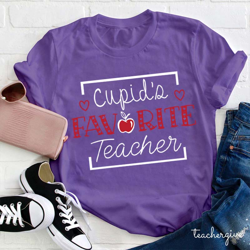 Cupid's Favorite Teacher T-Shirt