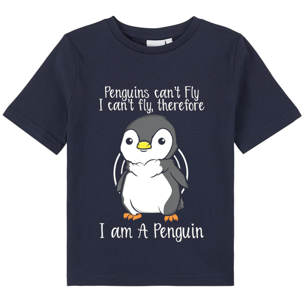 Penguins Can't Fly Kids T-Shirt