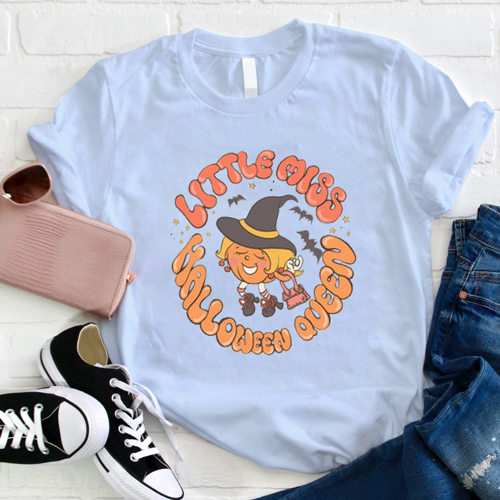 Little Miss Is The Halloween Queen T-Shirt