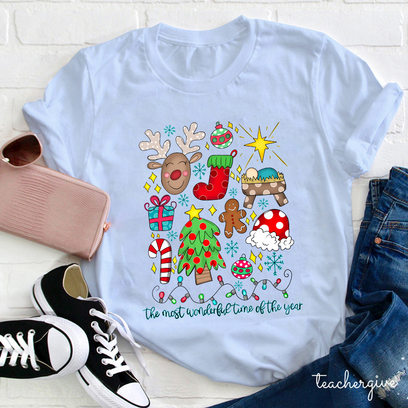 The Most Wonderful Time Of The Year Teacher T-Shirt