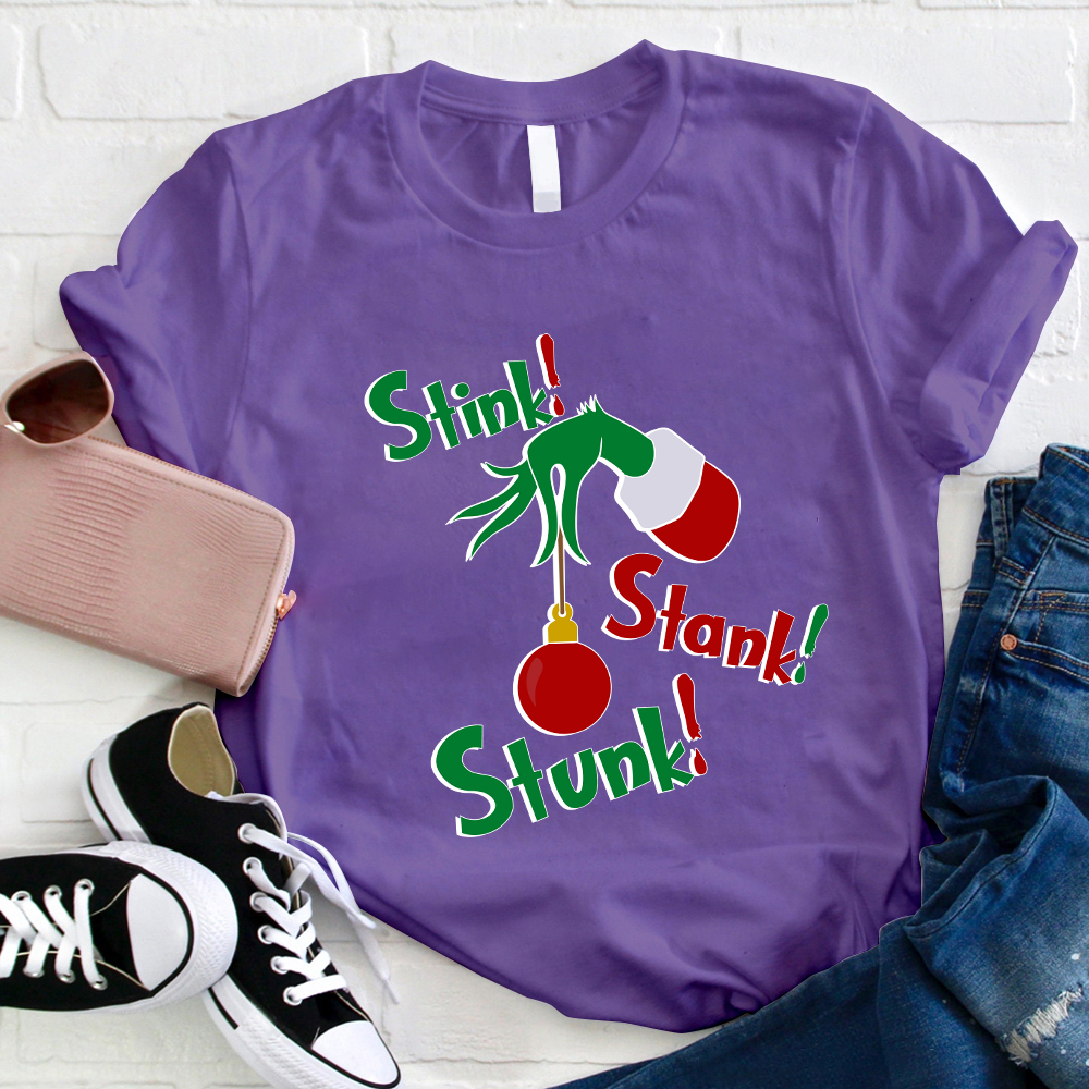 Stink Stank Stunk Teacher T-Shirt