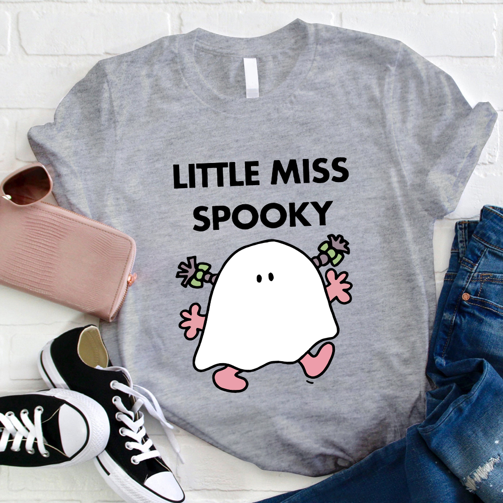 Little Miss Spooky Ghost T-Shirt