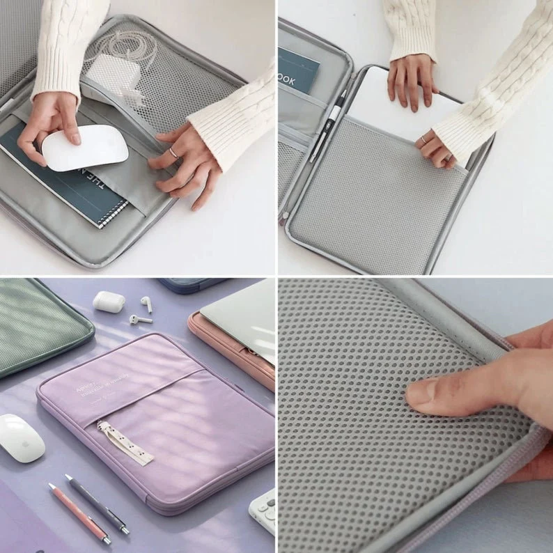 Personalized Colorful Rainbow Teacher 13" MacBook Case