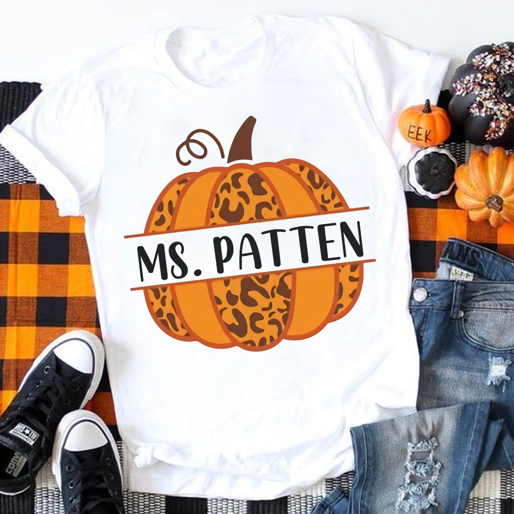 Personalized Pumpkin T-Shirt