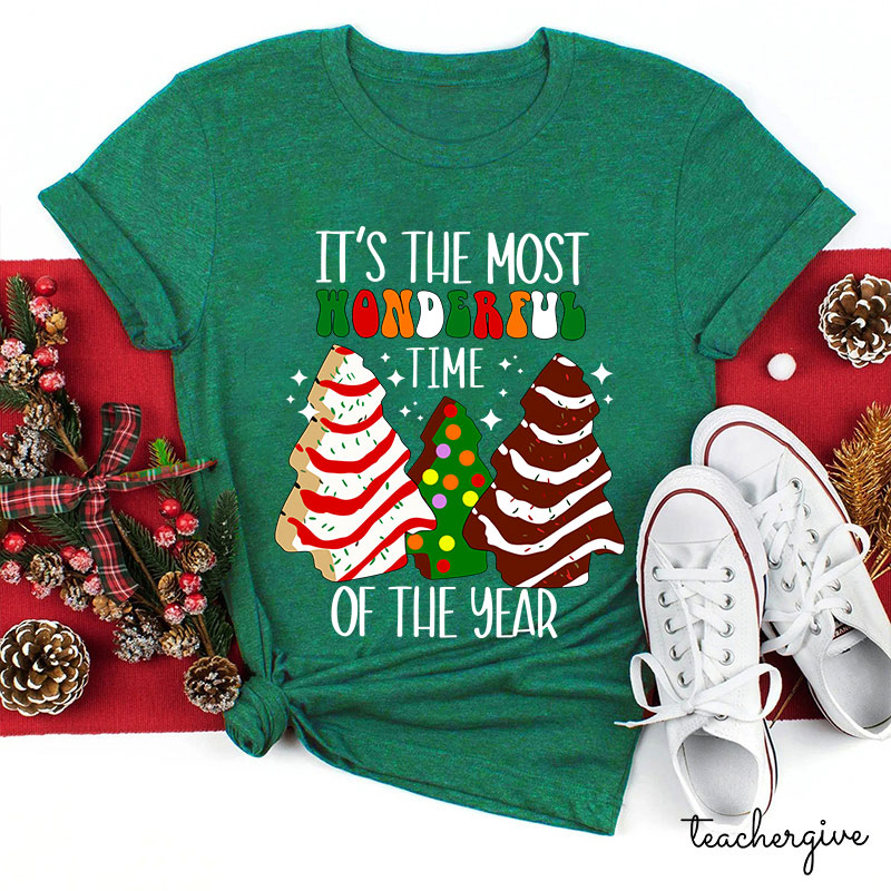 It's The Most Wonderful Time Of The Year Teacher T-Shirt
