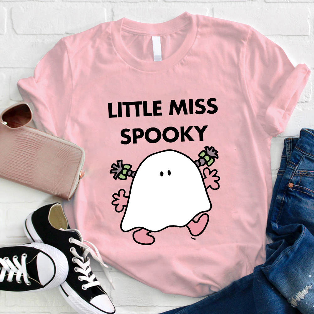 Little Miss Spooky Ghost T-Shirt