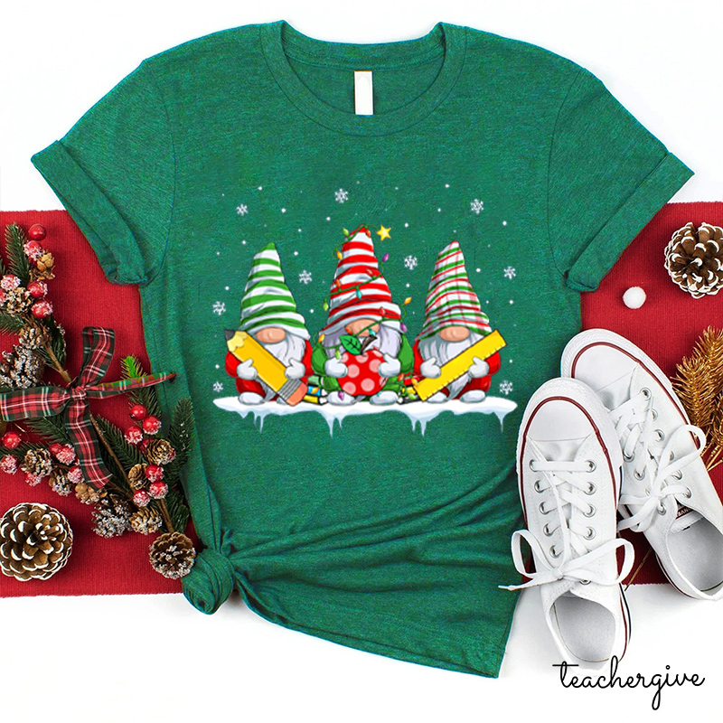 Gnomes Wish You Have A Great Time Teacher T-Shirt