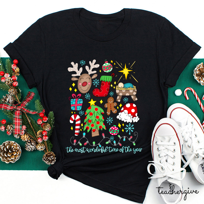 The Most Wonderful Time Of The Year Teacher T-Shirt