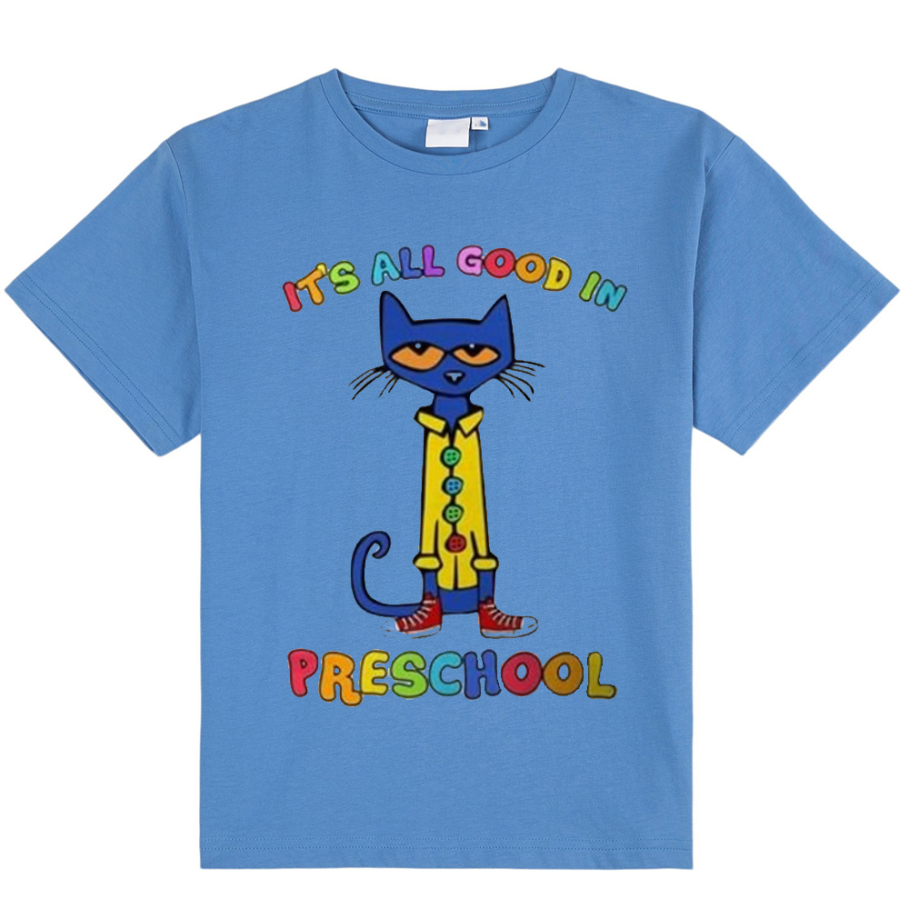Personalized It's All Good In Preschool Kids T-Shirt