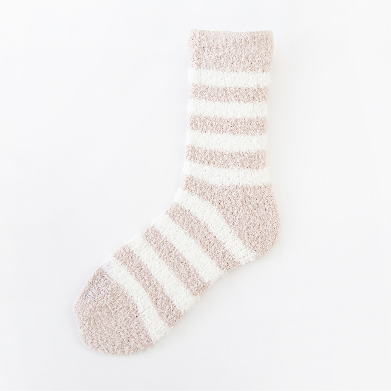 Cute Furry Christmas Stocking Teacher Socks