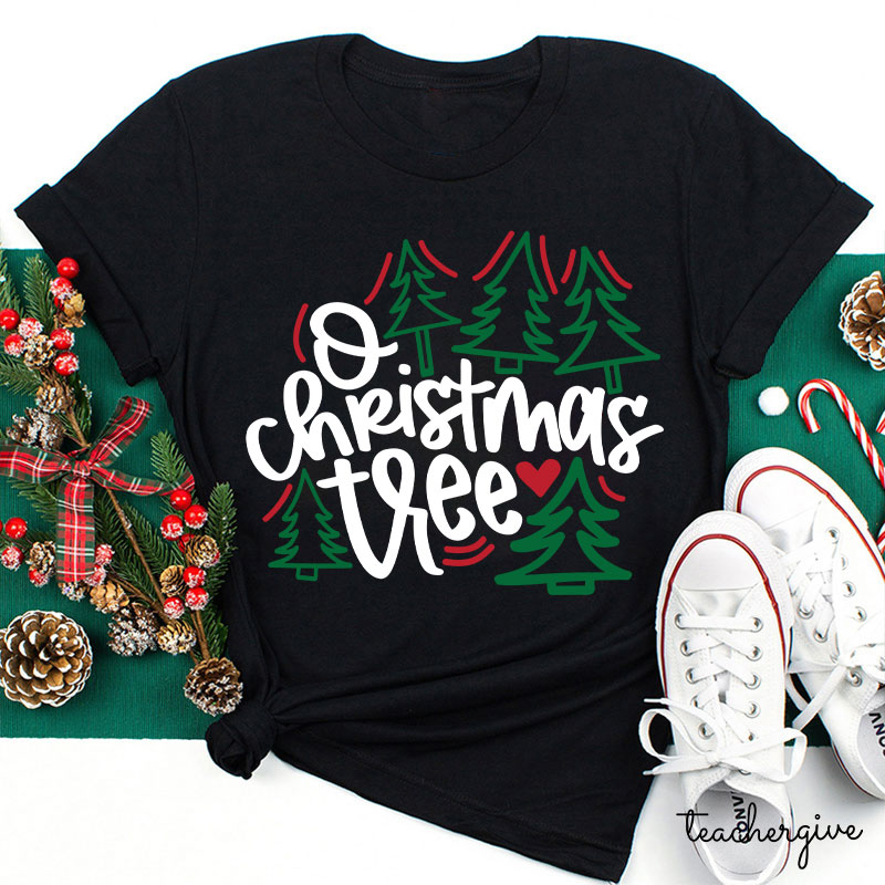 Christmas Tree Teacher T-Shirt