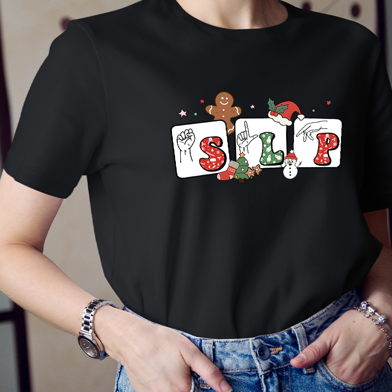 Merry Christmas To You SLP Teacher T-shirt