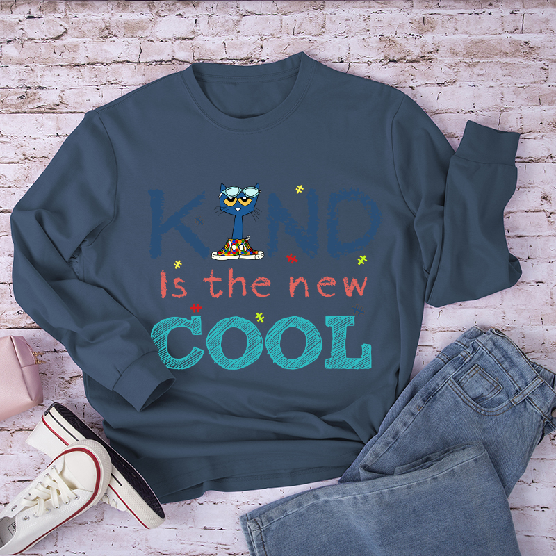 Kind Is The New Cool Long Sleeve T-Shirt