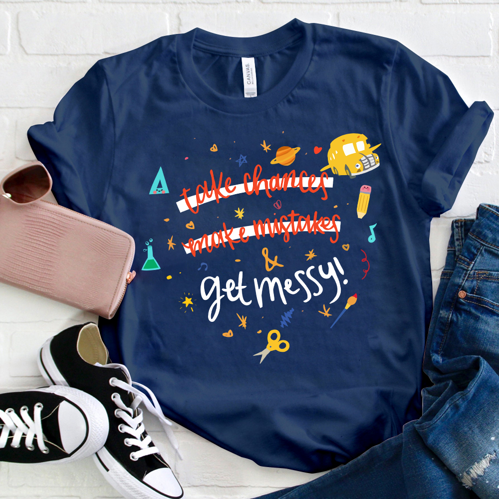 Magic School Bus Flying In The Universe T-Shirt