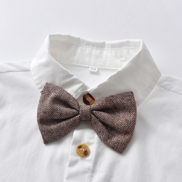  Three-piece Suit For Kids British Waistcoat Gentleman Suit