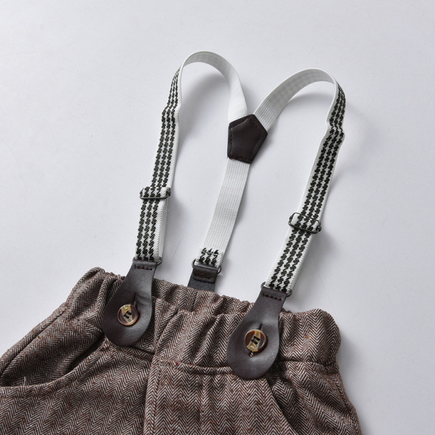  Three-piece Suit For Kids British Waistcoat Gentleman Suit