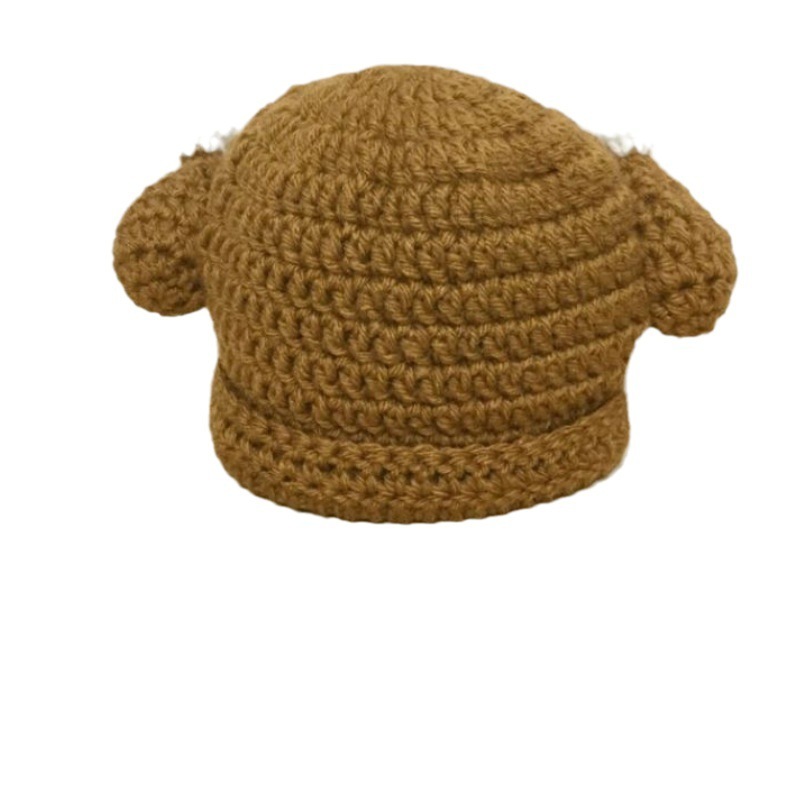 Hand-crocheted Parent-Child Chicken Drumstick Hat