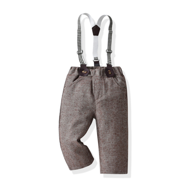 Gentleman's Two-piece Shirt And Overalls