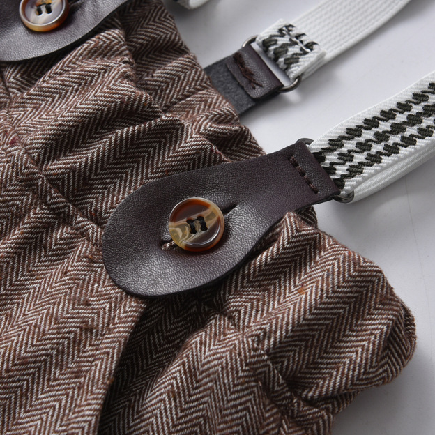 Gentleman's Two-piece Shirt And Overalls