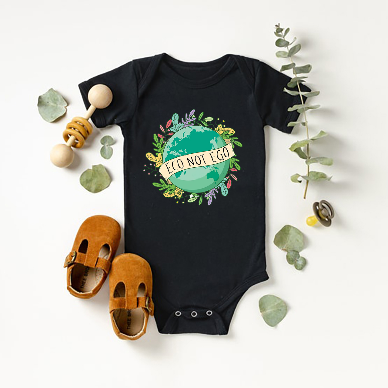 Climate Change Awareness Earth Day Bodysuit For Baby
