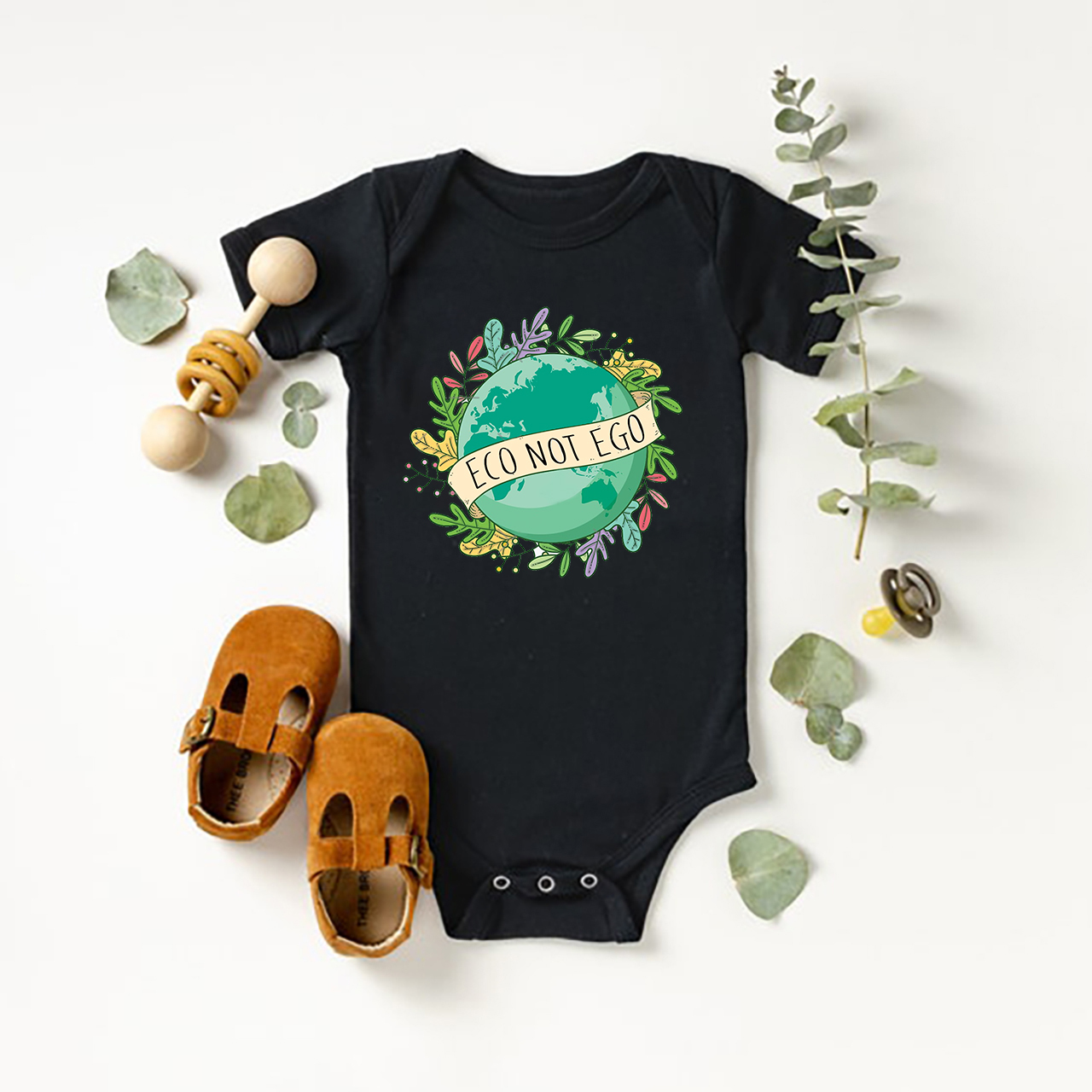 Climate Change Awareness Earth Day Bodysuit For Baby