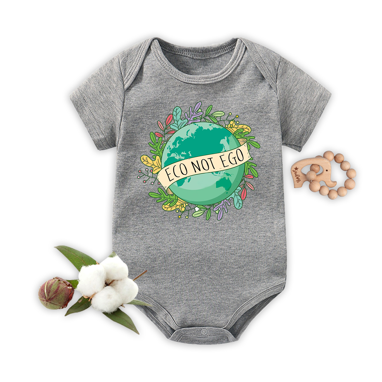 Climate Change Awareness Earth Day Bodysuit For Baby