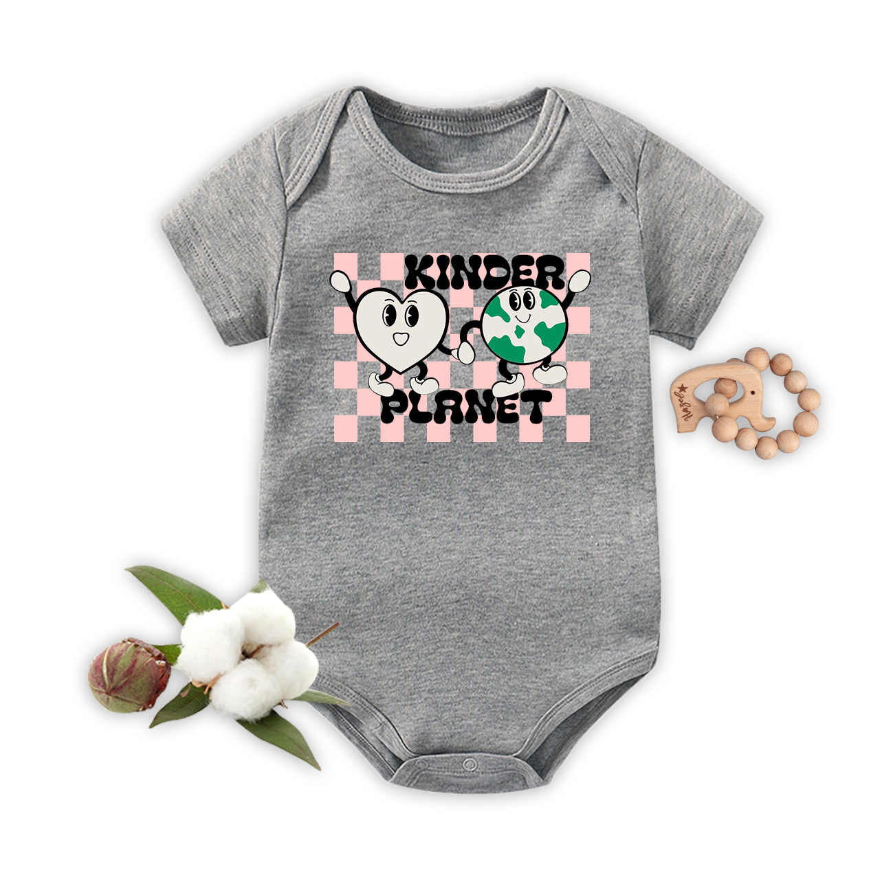 A Kinder Planet Classic Earth Day Bodysuit For Baby