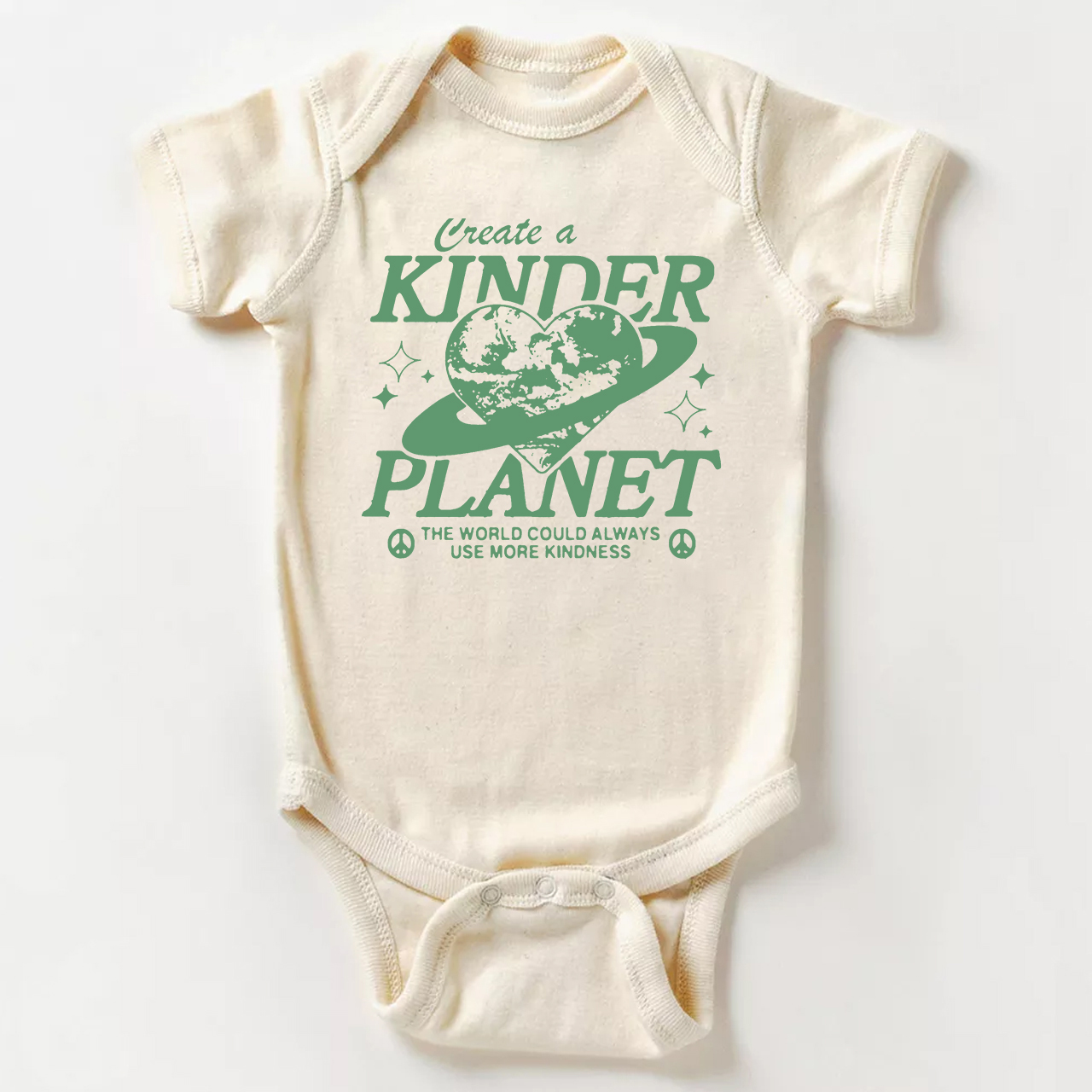 Create A Kinder Planet Design Earth Day Bodysuit For Baby